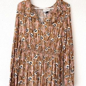 Boho dress medium length